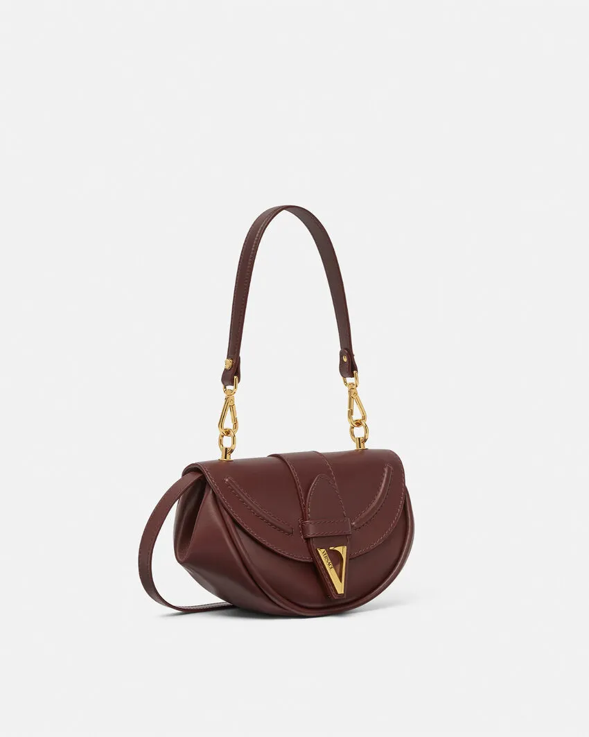 Small Virtus Leather Shoulder Bag