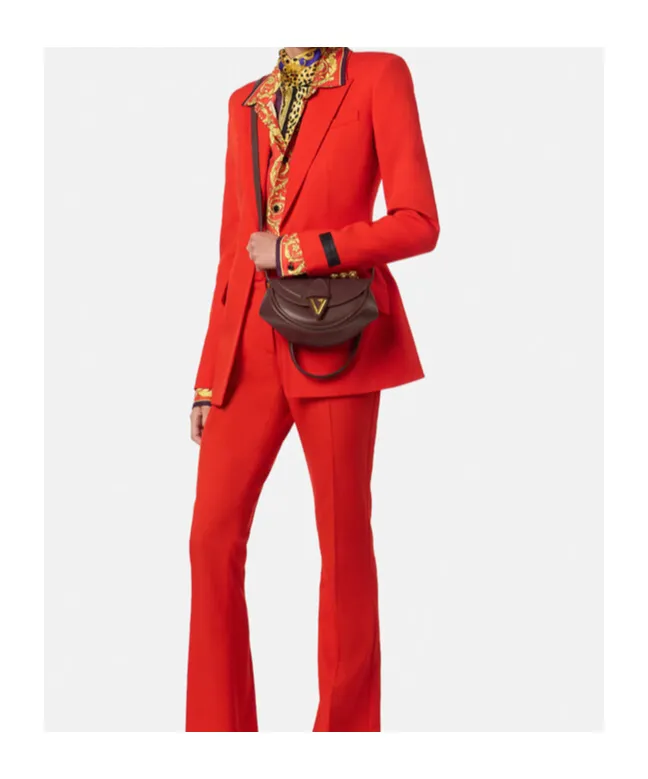 Small Virtus Leather Shoulder Bag