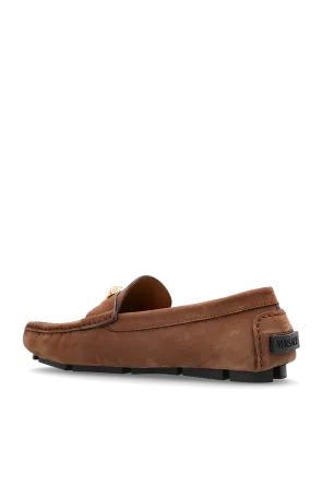 Medusa Leather Loafers