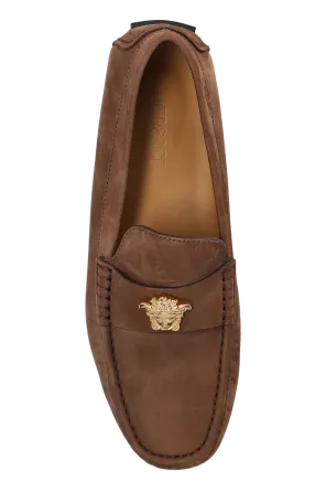 Medusa Leather Loafers