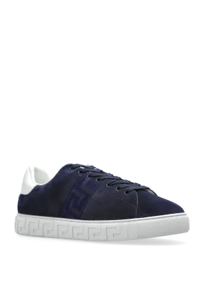 Greca Suede Sneakers