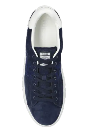 Greca Suede Sneakers