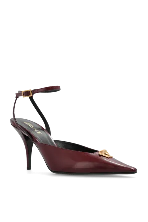85Mm La Medusa Embellished Pointed-Toe Heeled Pumps