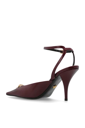 85Mm La Medusa Embellished Pointed-Toe Heeled Pumps