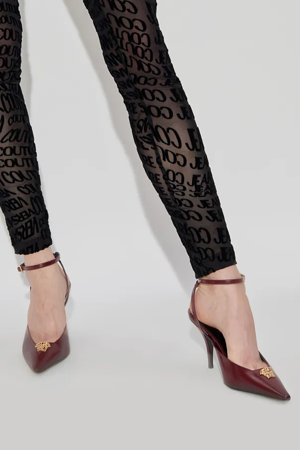 85Mm La Medusa Embellished Pointed-Toe Heeled Pumps