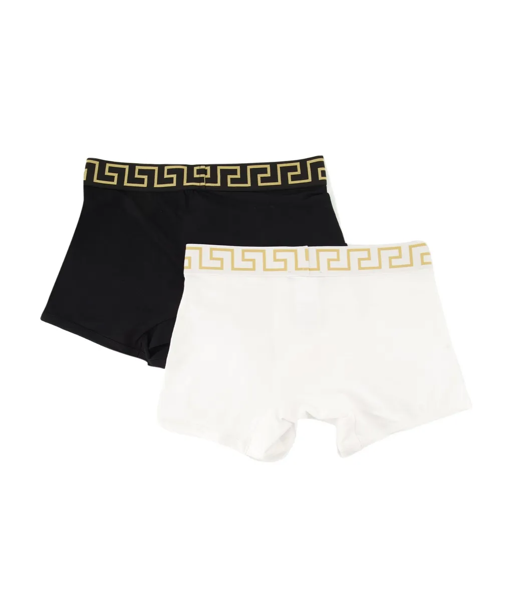 Two-Pack Logo-Waistband Boxers
