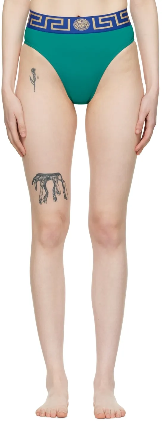 Logo High-Rise Swimsuit