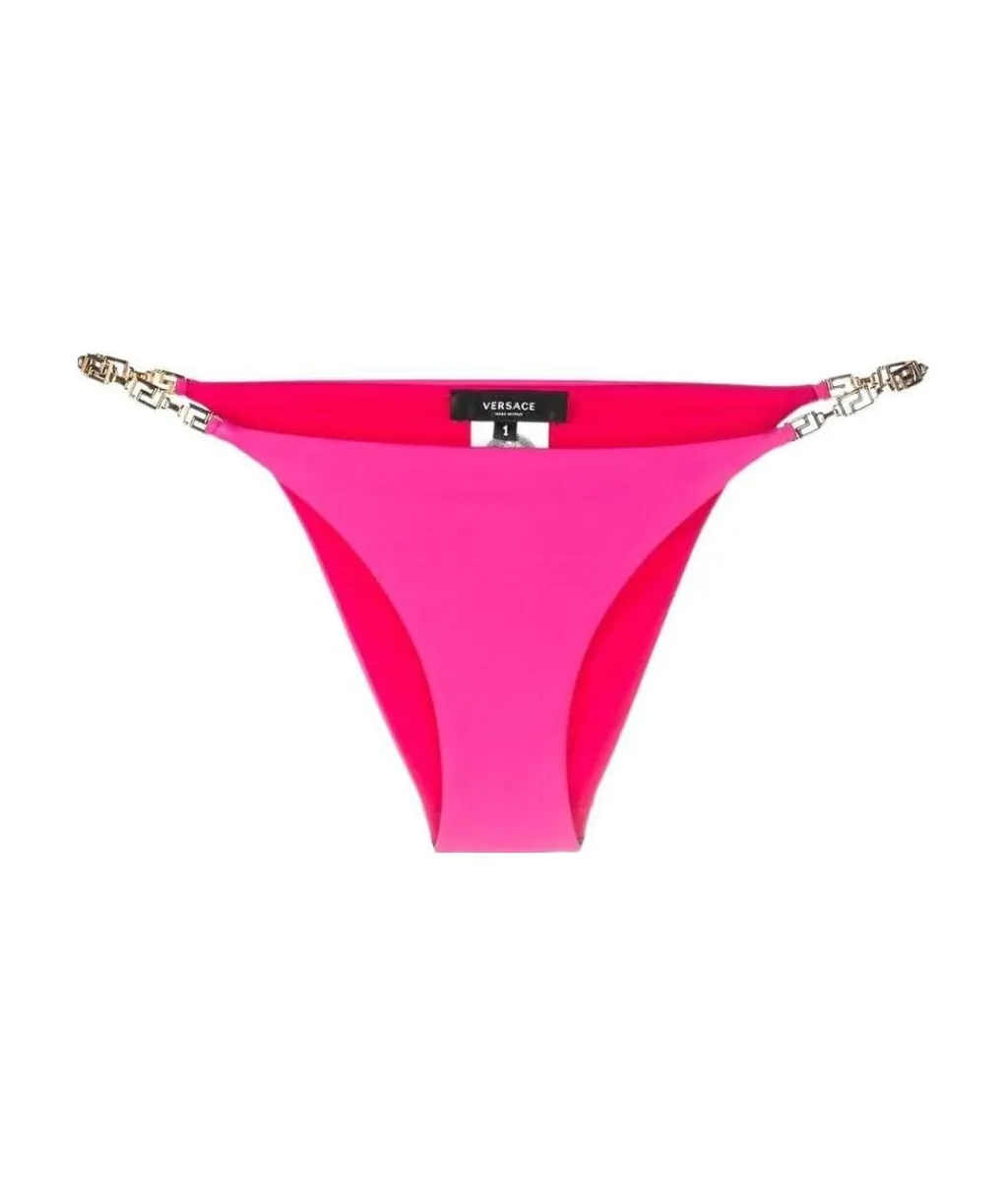 Greca-Detail Bikini Bottoms