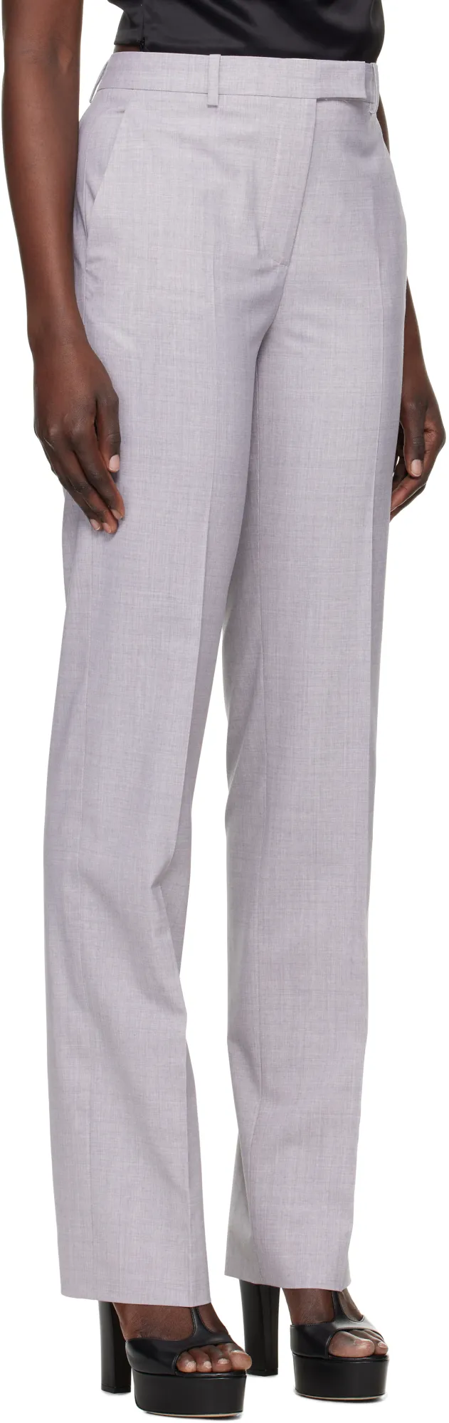 Tailored Straight-Leg Trousers