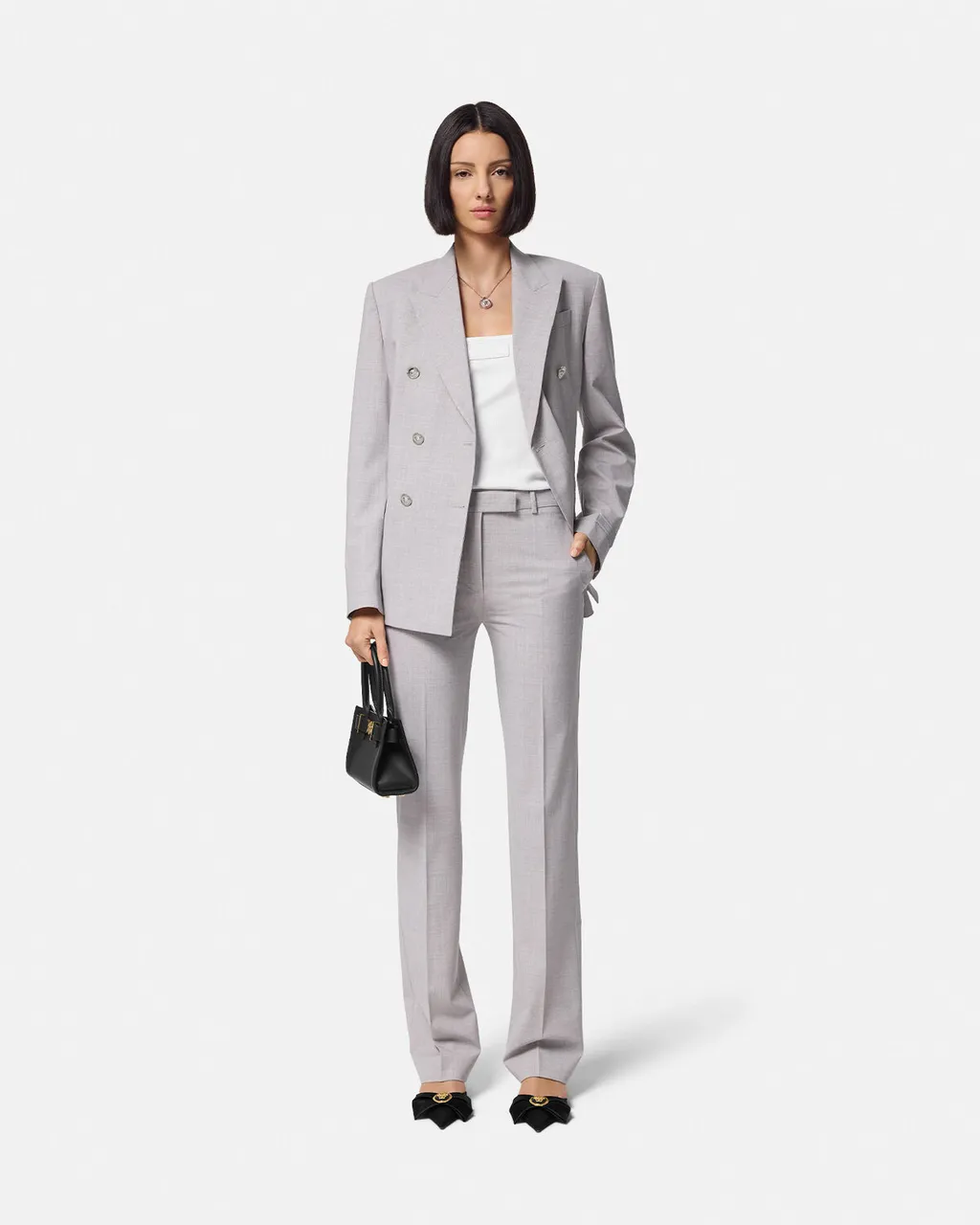 Tailored Straight-Leg Trousers