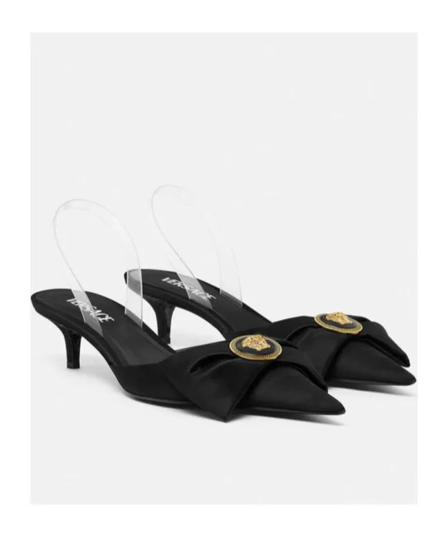 Alia Pointed-Toe Slingback Pumps