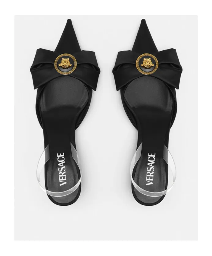 Alia Pointed-Toe Slingback Pumps