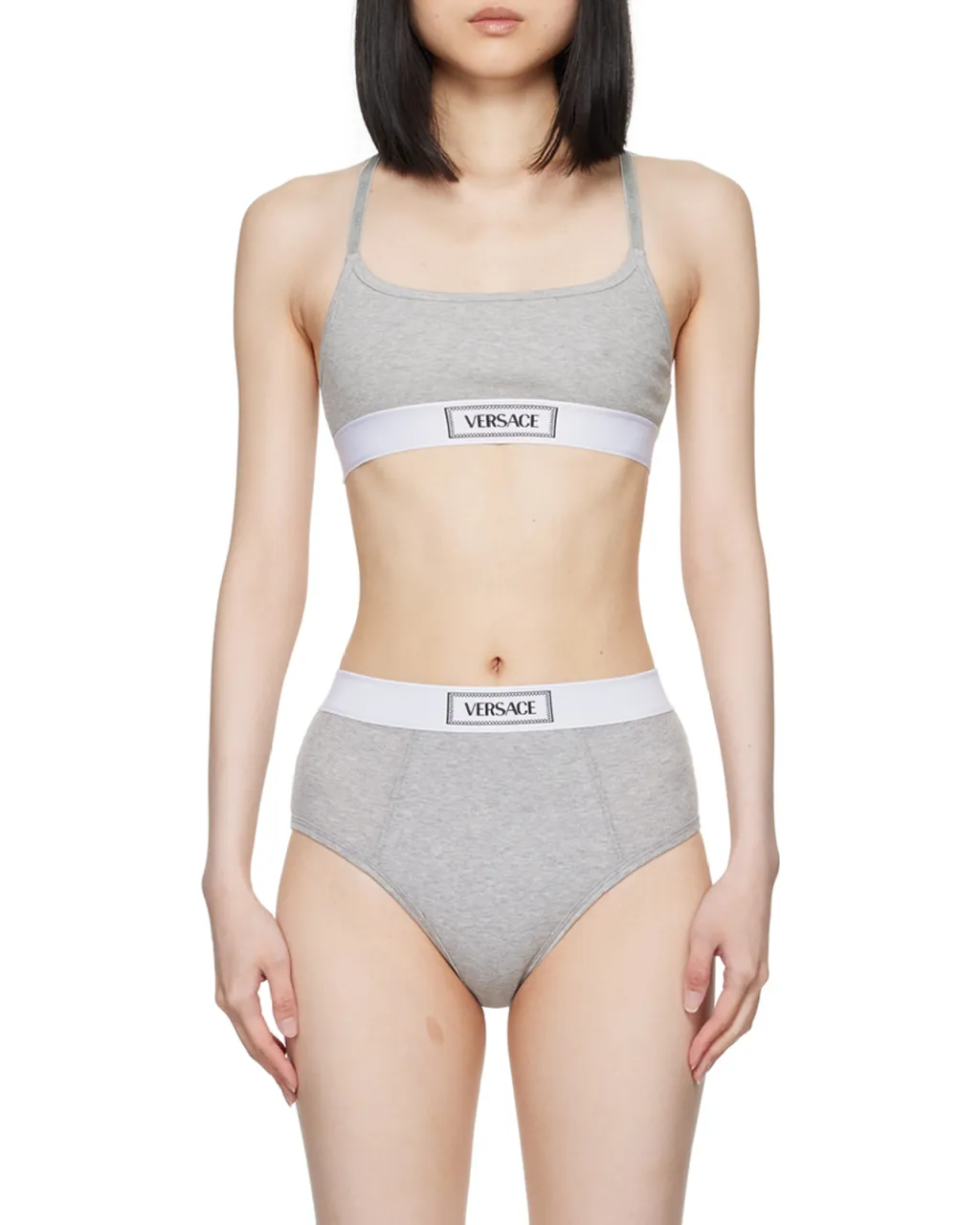Logo Jacquard Bra