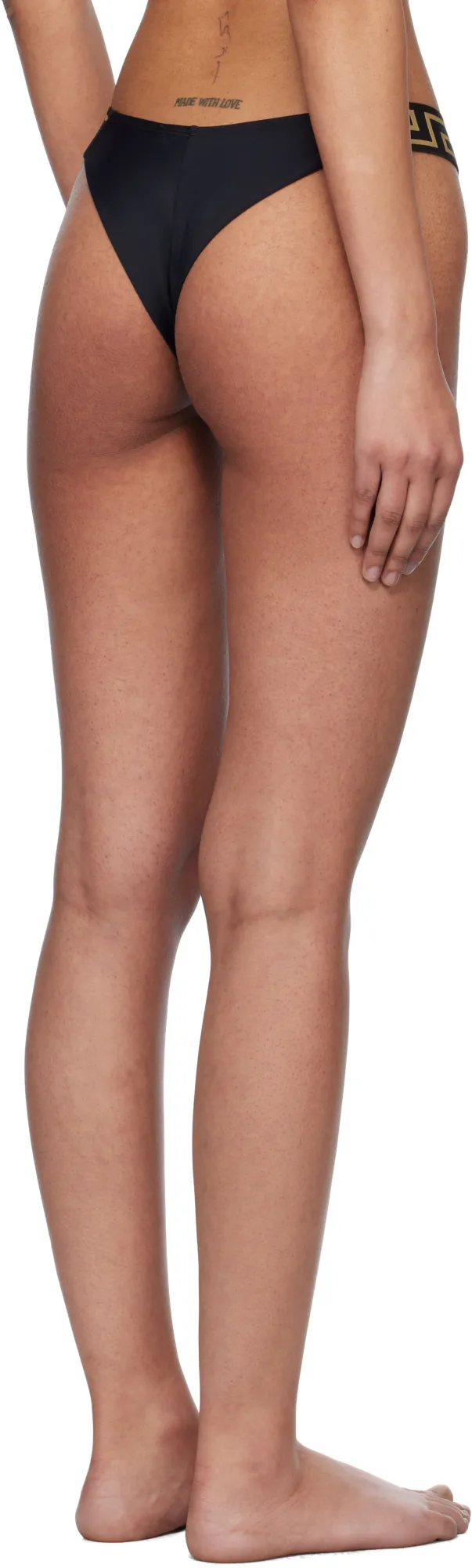 Greca-Detailing Bikini Bottoms