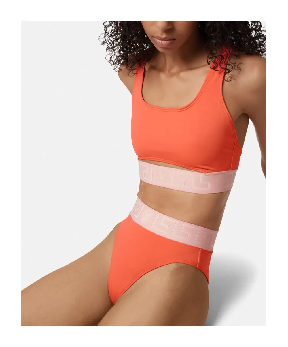 Cut-Out Detailing Bikini Top