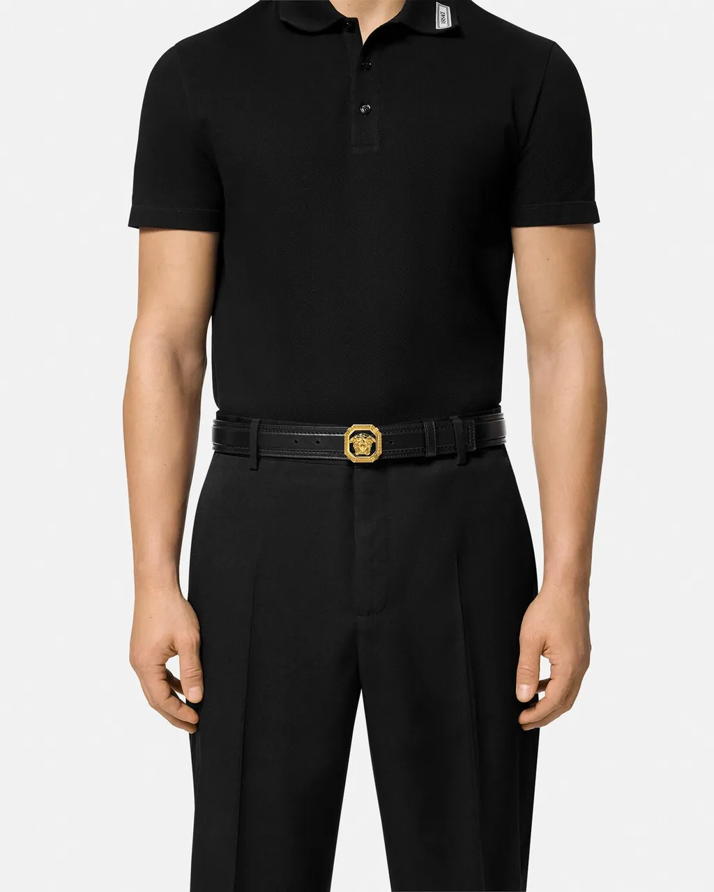 Medusa Head Motif Belt