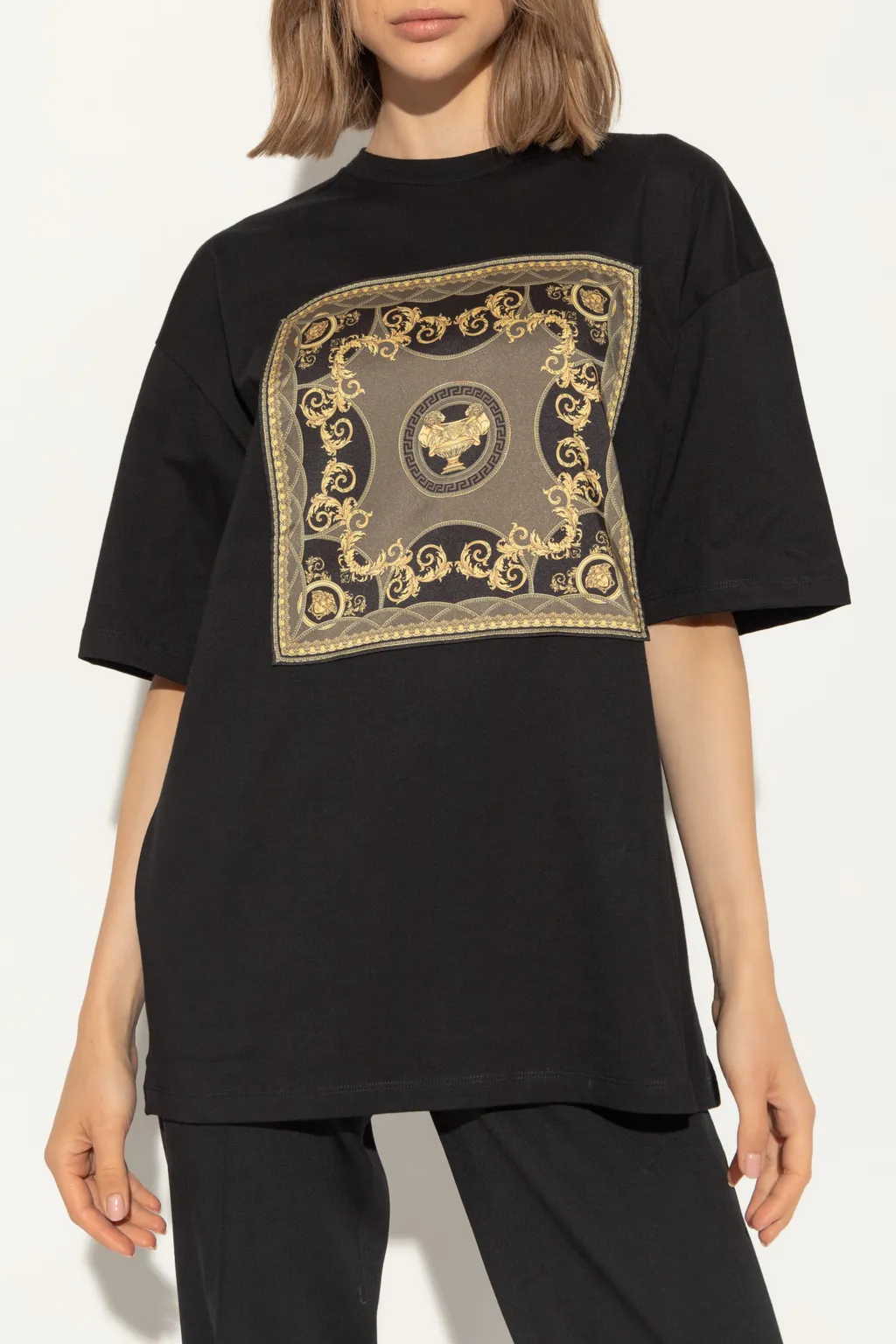 Logo-Printed Oversized T-Shirt