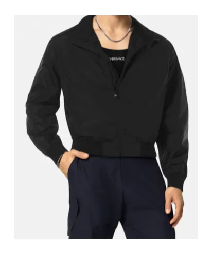 Logo-Embroidered Zipped Bomber Jacket