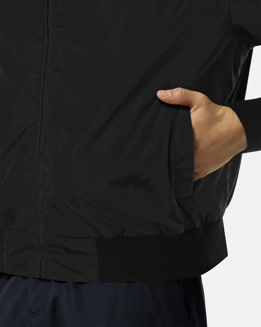 Logo-Embroidered Zipped Bomber Jacket