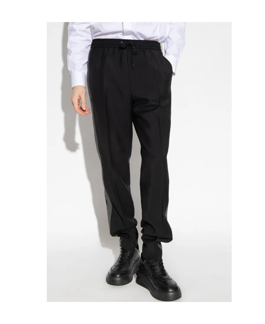 Side Stripe Drawstring Trousers