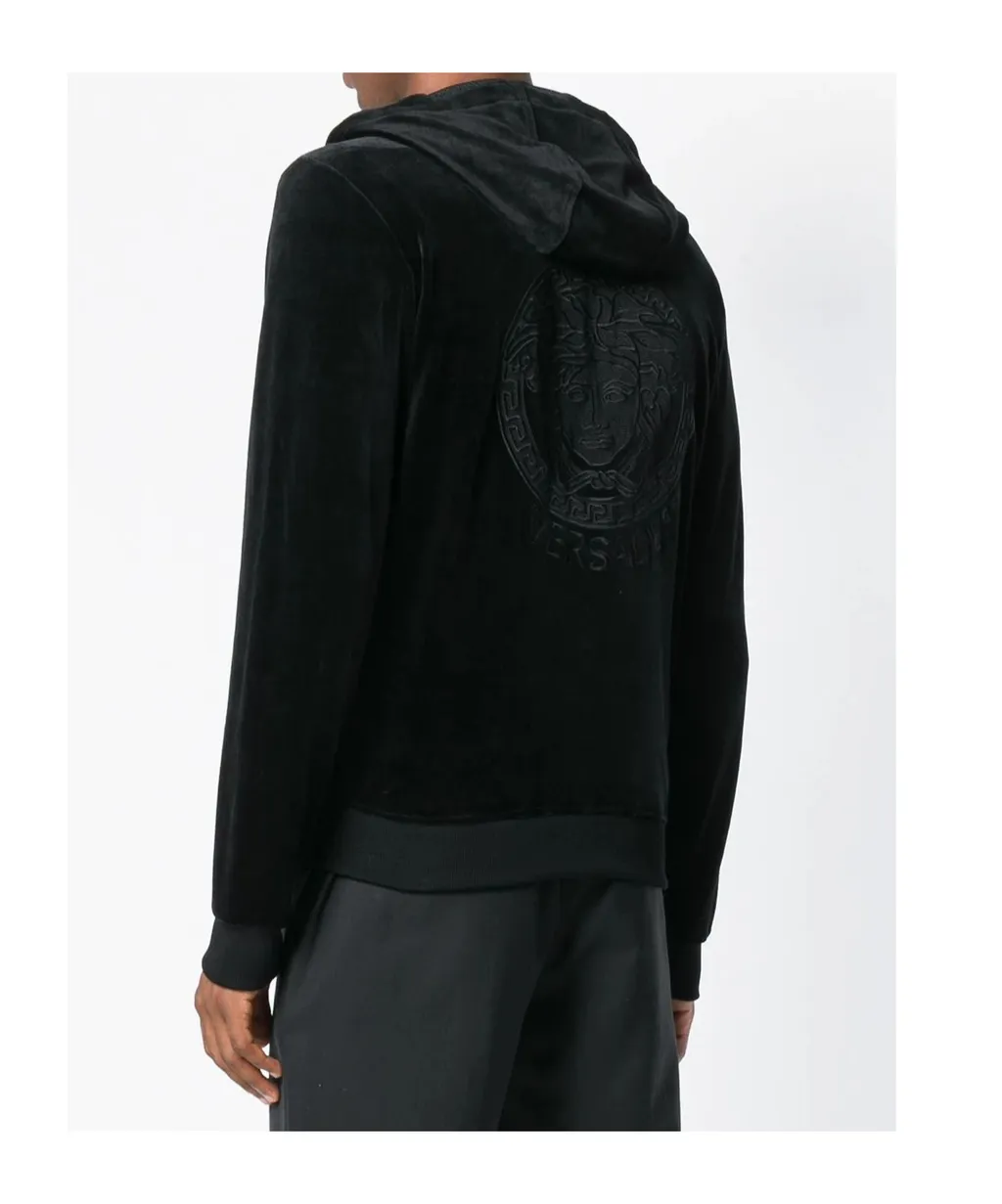 Zippered Hooded Casual Jacket