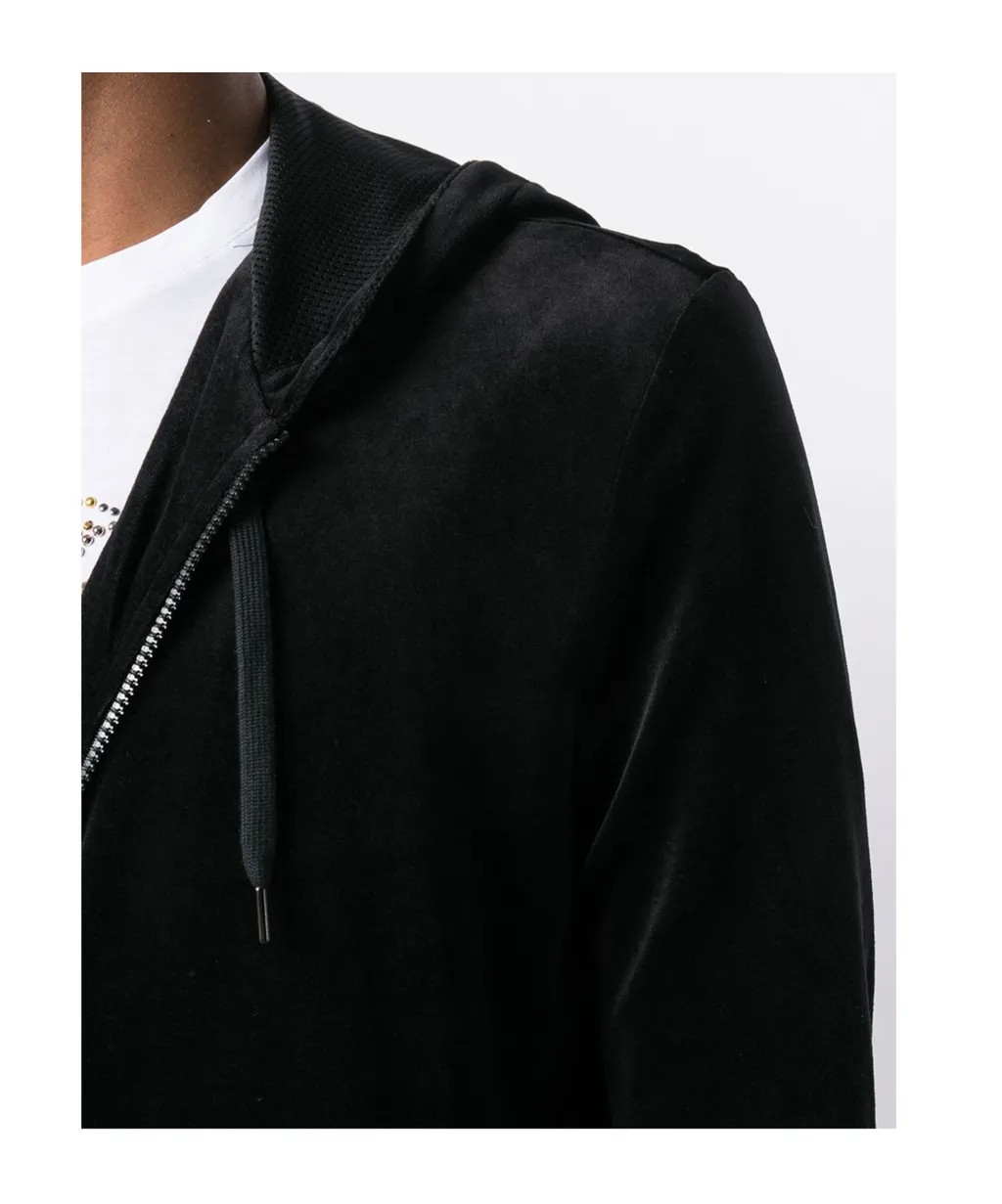 Zippered Hooded Casual Jacket