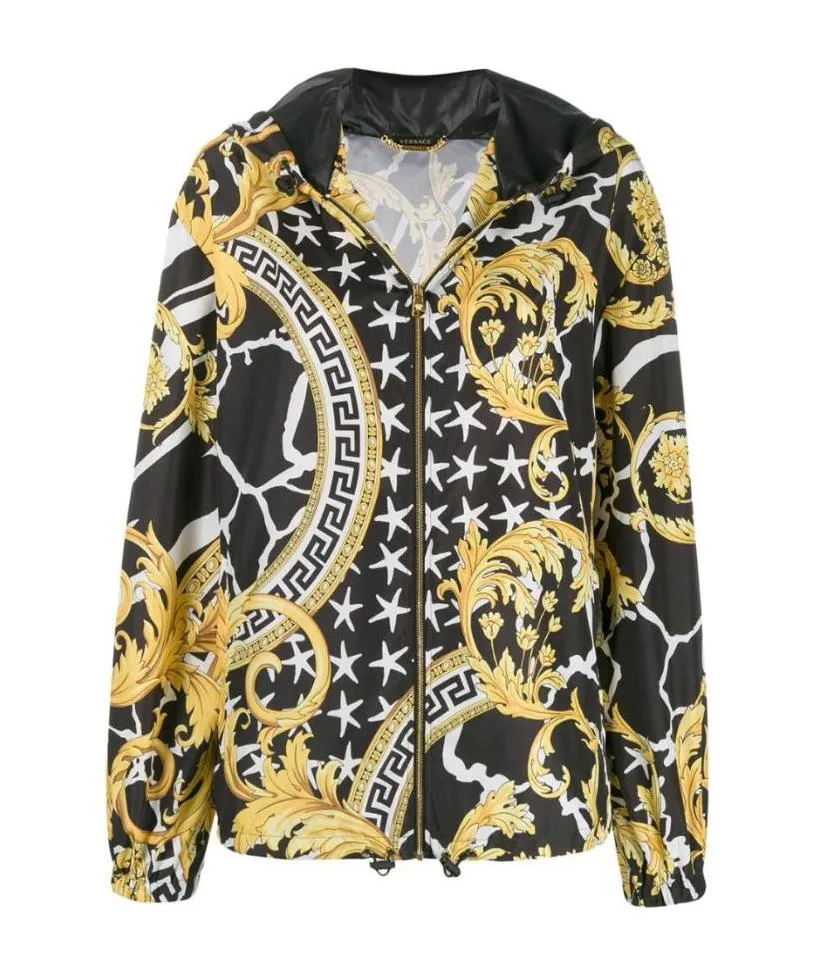 Savage Baroque Printed Casual Jacket
