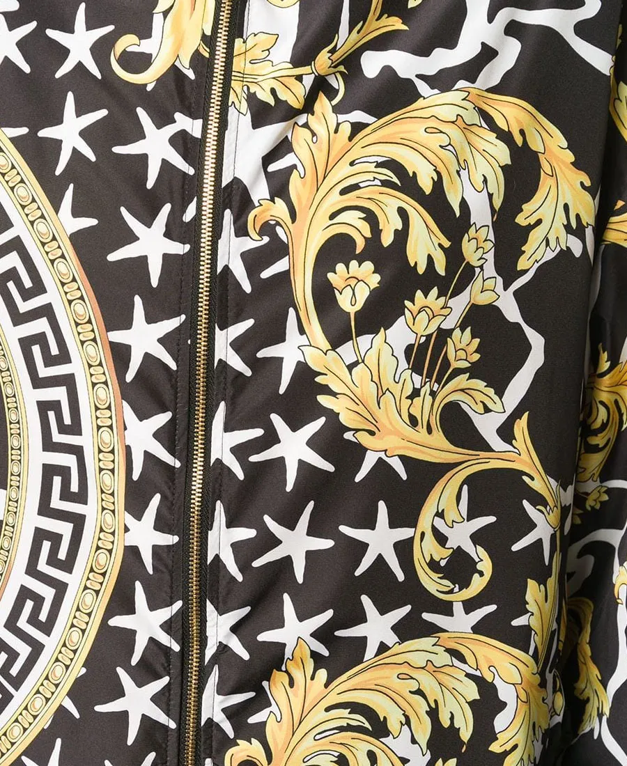 Savage Baroque Printed Casual Jacket