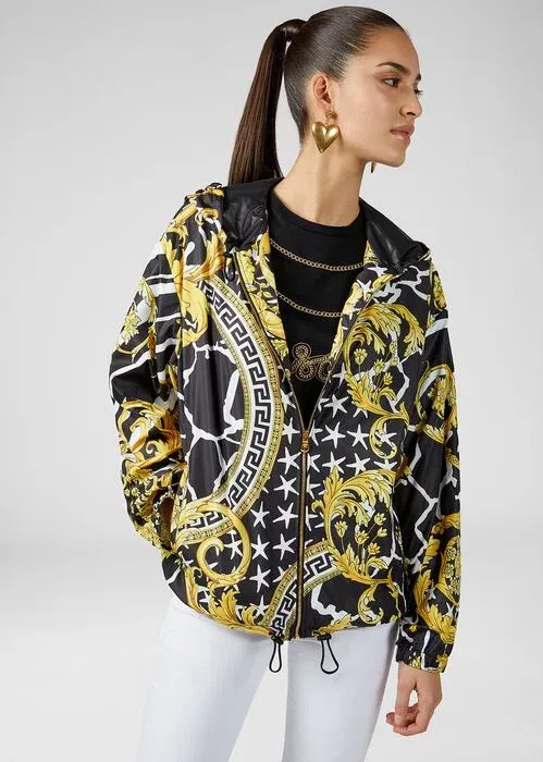 Savage Baroque Printed Casual Jacket