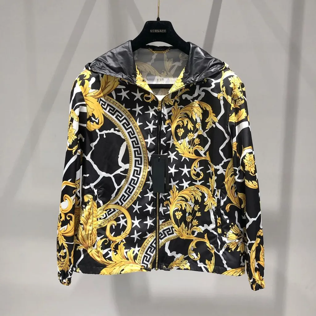 Savage Baroque Printed Casual Jacket