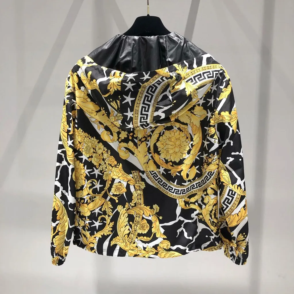 Savage Baroque Printed Casual Jacket