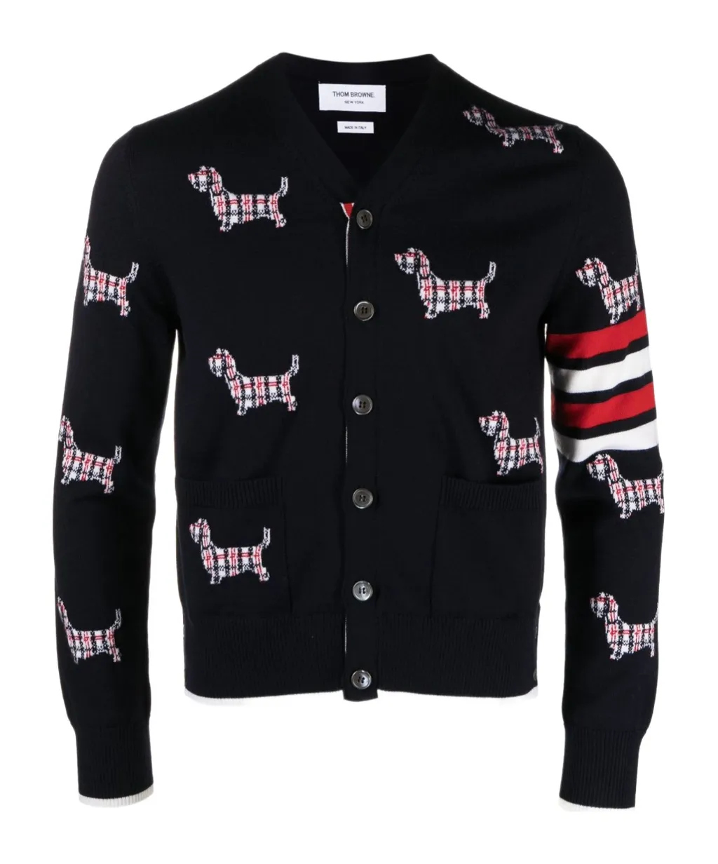 Hector 4-Bar Stripe Cardigan