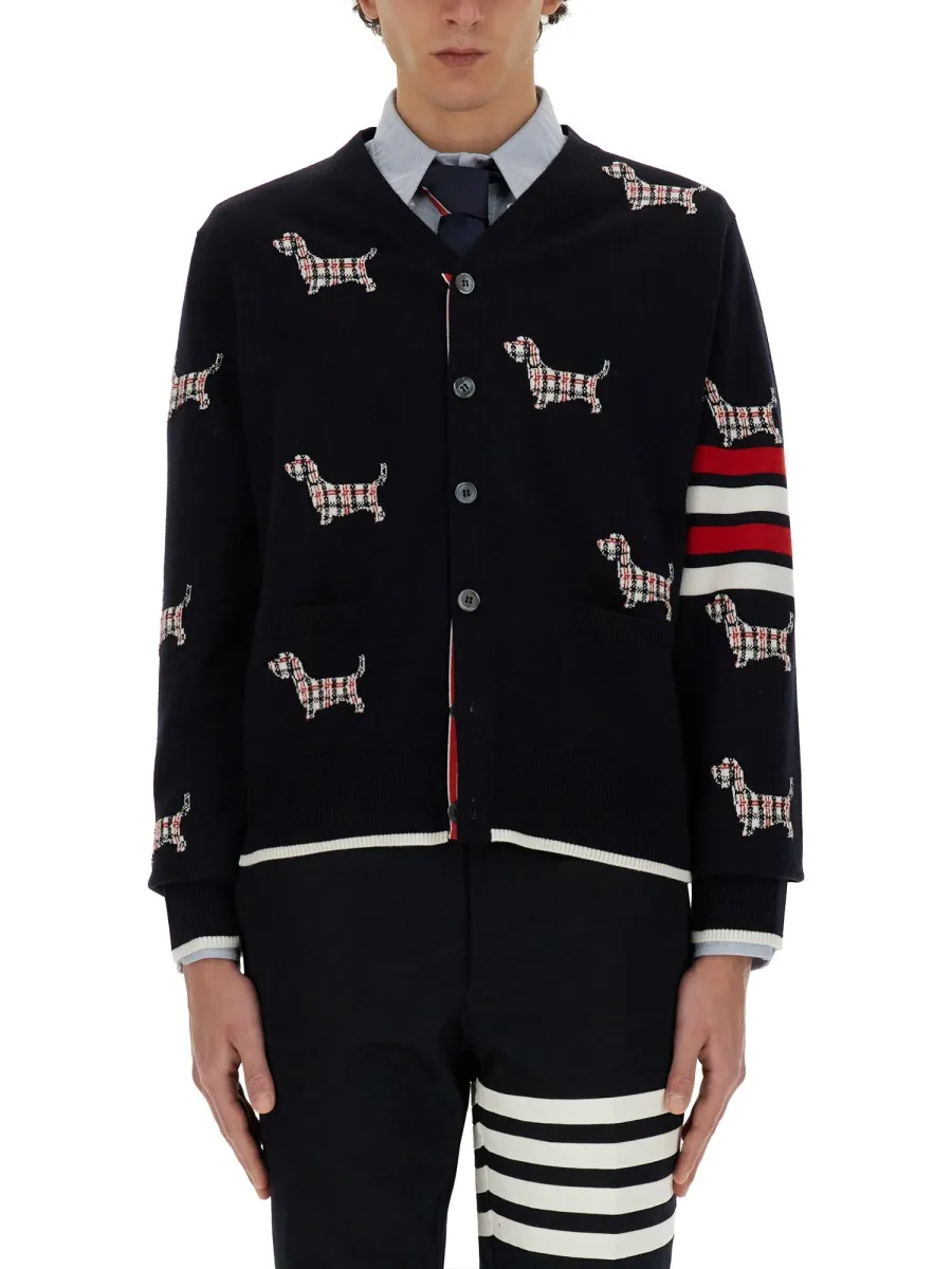 Hector 4-Bar Stripe Cardigan