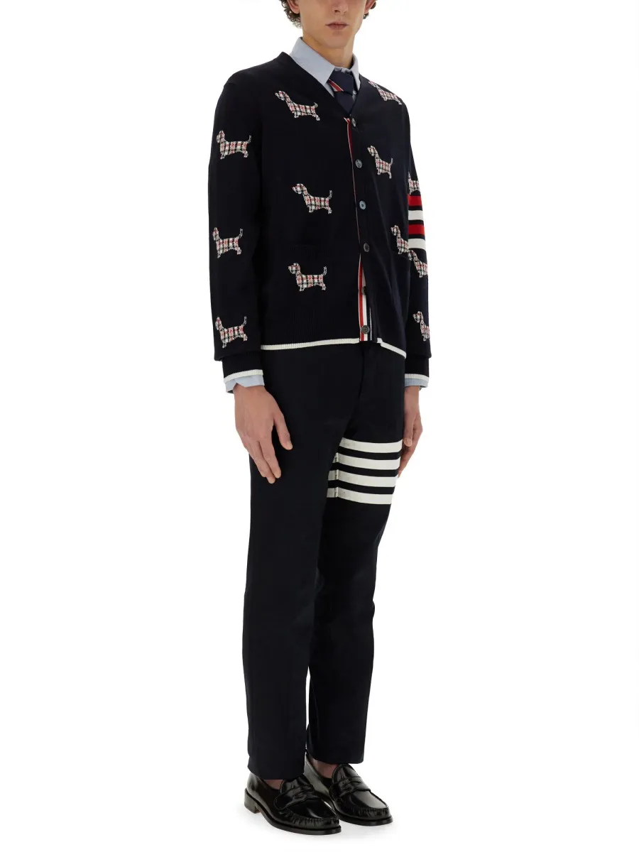 Hector 4-Bar Stripe Cardigan