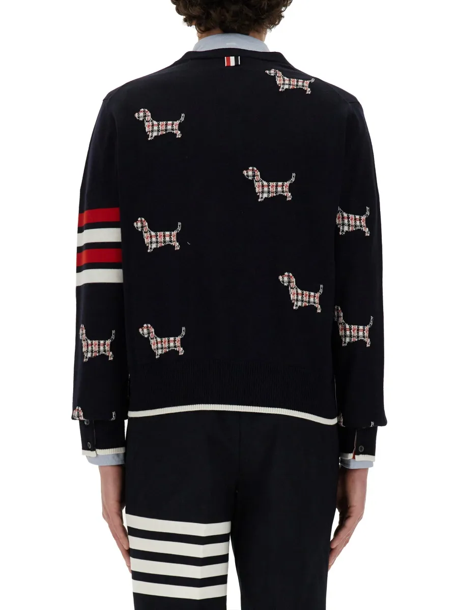 Hector 4-Bar Stripe Cardigan