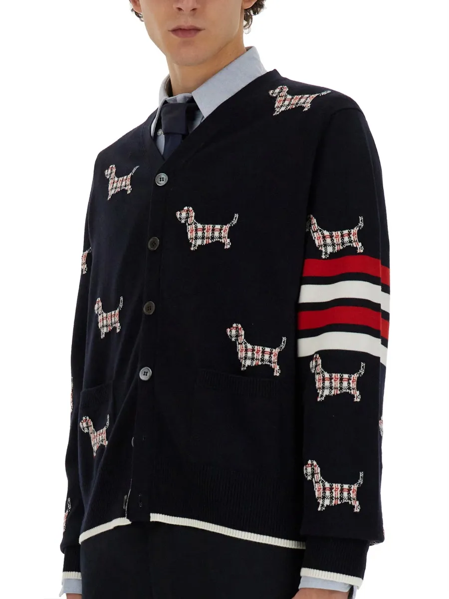Hector 4-Bar Stripe Cardigan