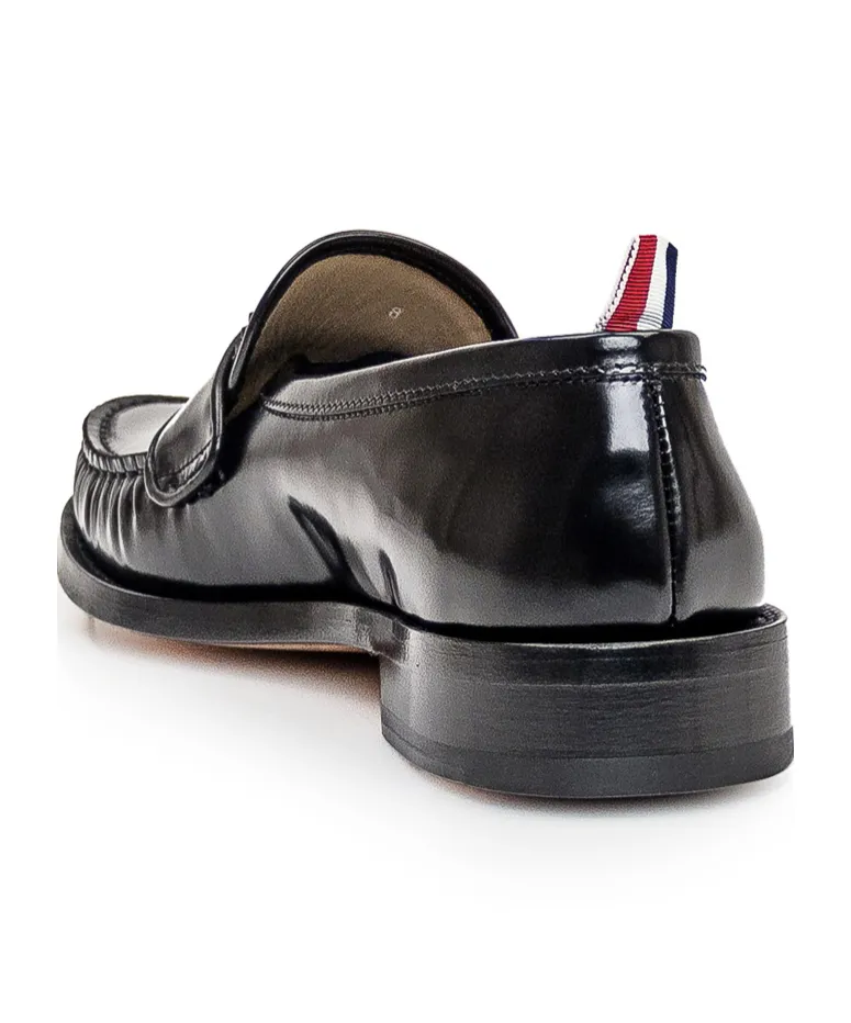 Ruched-Detail Slip-On Loafers