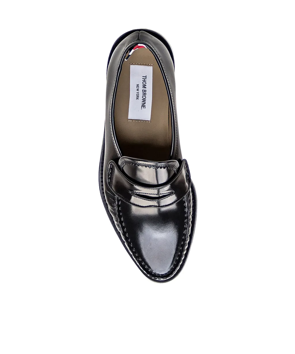 Ruched-Detail Slip-On Loafers