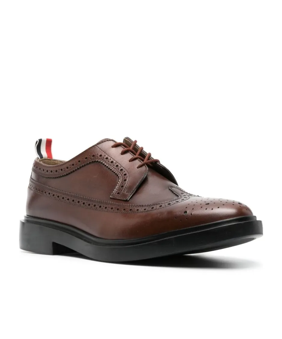 Longwing Round-Toe Brogues