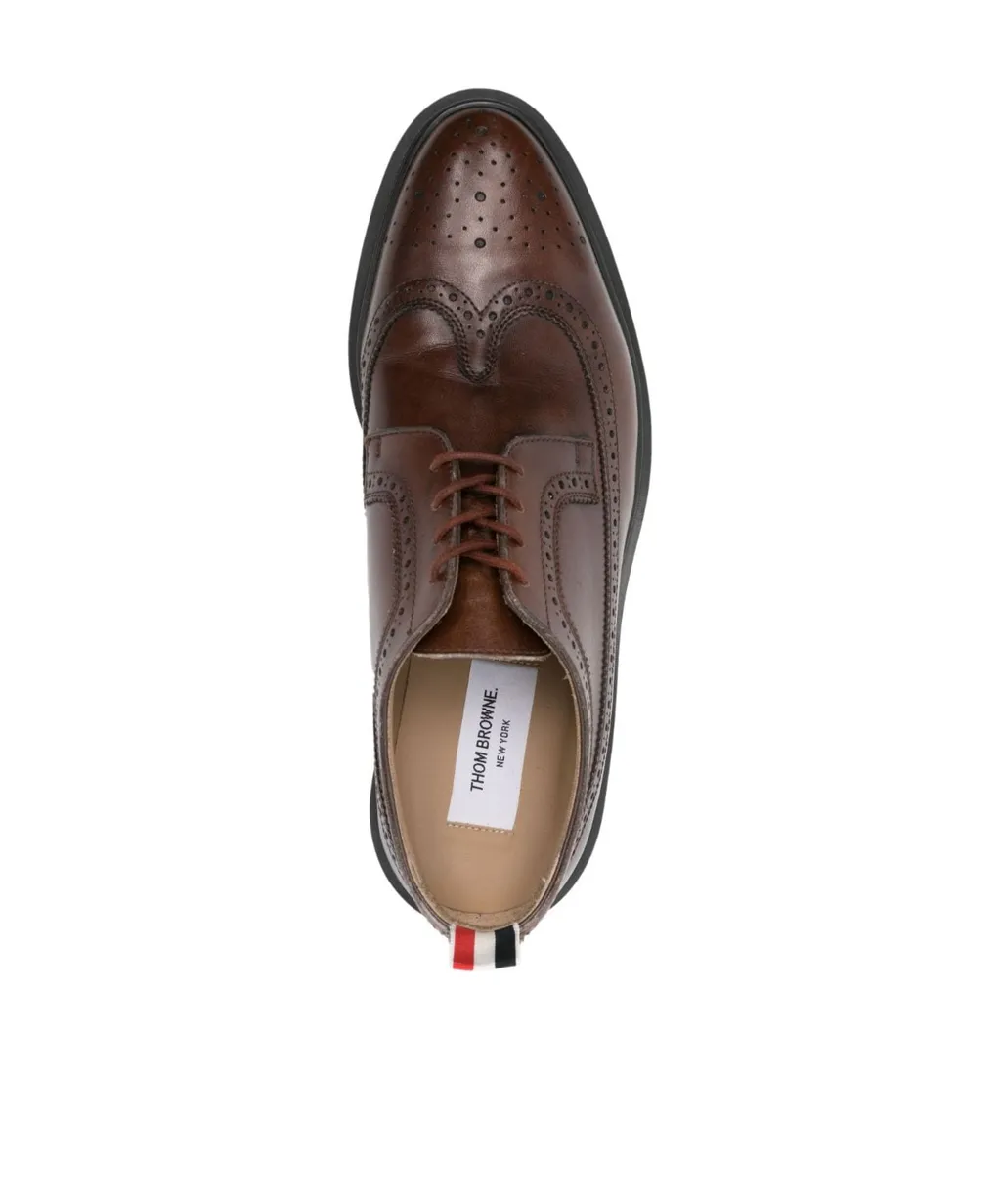 Longwing Round-Toe Brogues