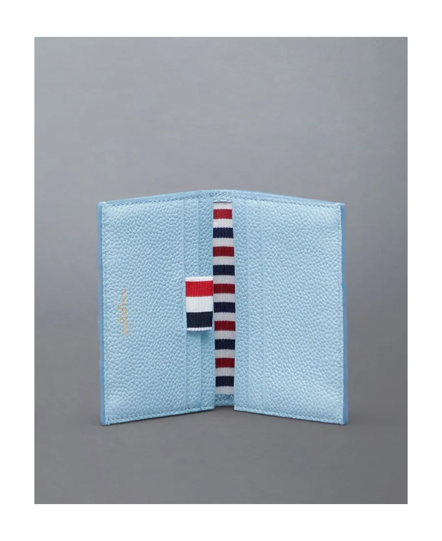 4-Bar Tripe Embellished Cardholder