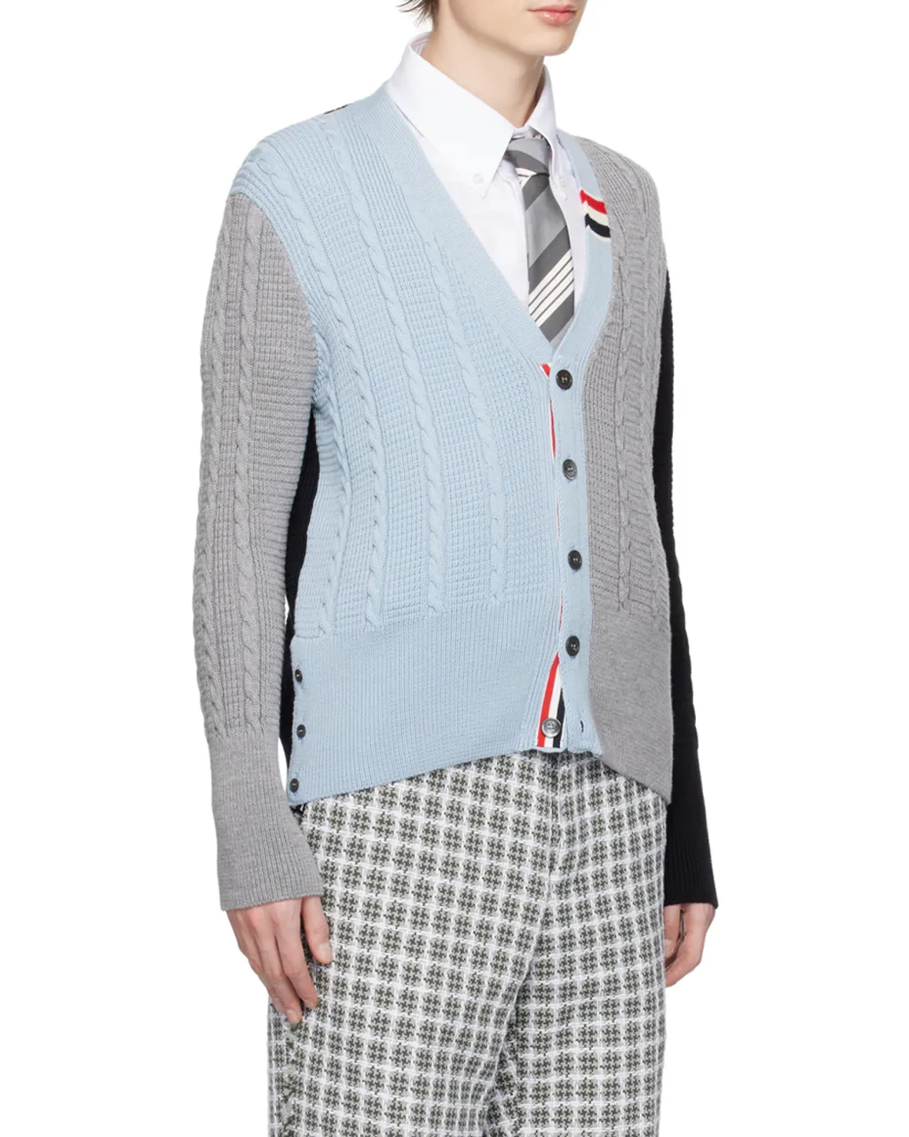 Funmix Cable Knit Cardigan