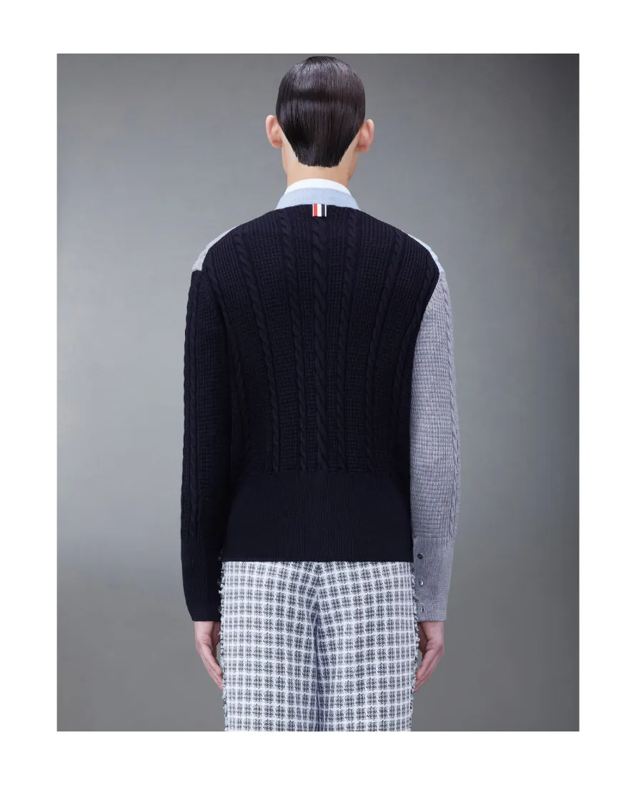 Funmix Cable Knit Cardigan