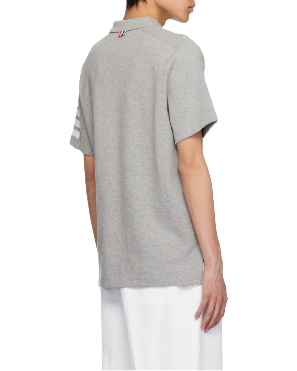 4-Bar Short Sleeve Polo Shirt