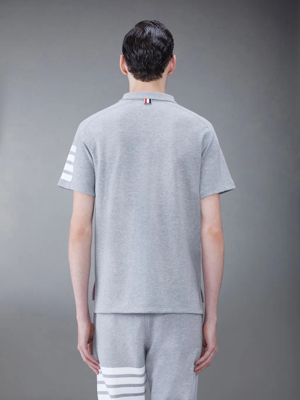 4-Bar Short Sleeve Polo Shirt