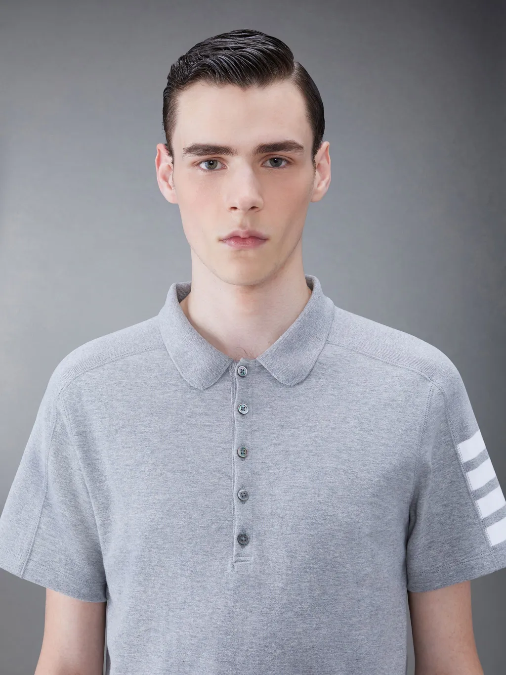 4-Bar Short Sleeve Polo Shirt