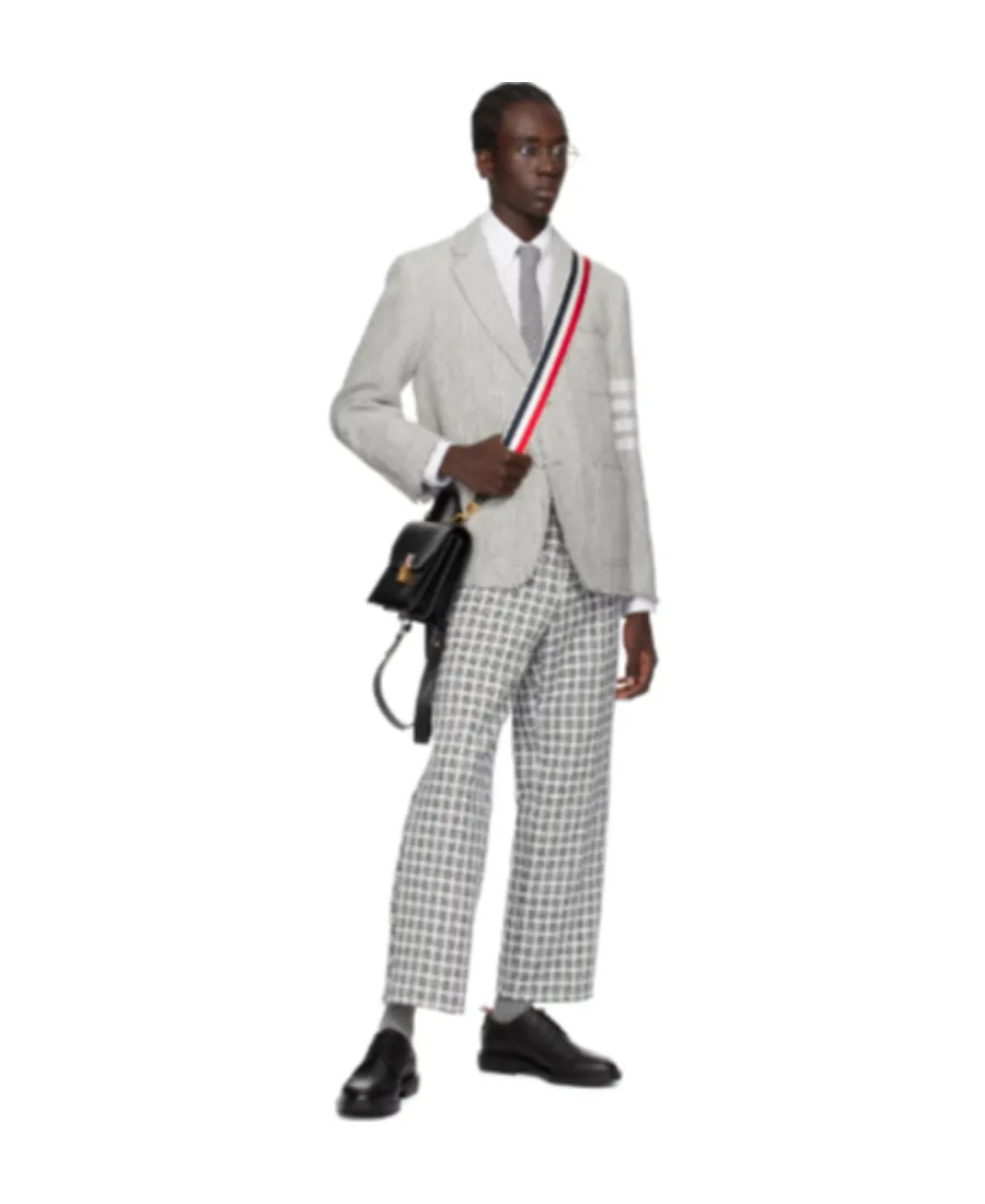 Checked Tailored Trousers