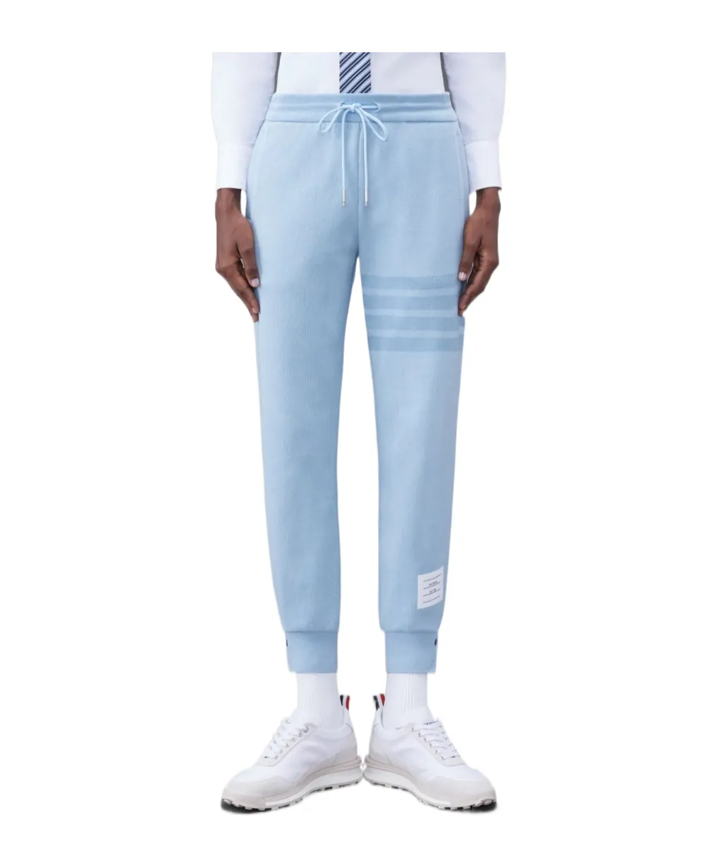 4-Bar Drawstring Track Pants