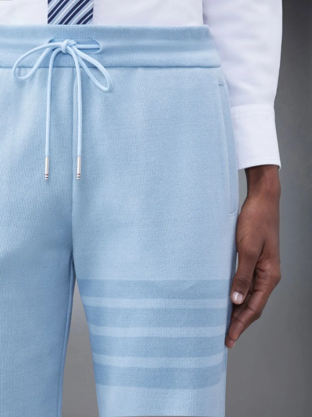 4-Bar Drawstring Track Pants