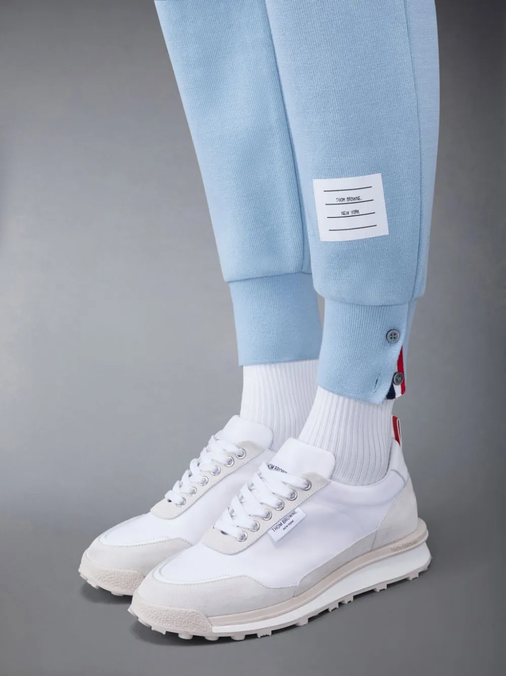 4-Bar Drawstring Track Pants